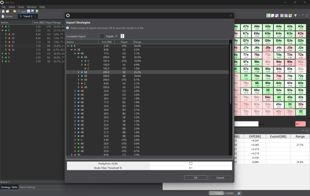 Holdem Resources Calculator