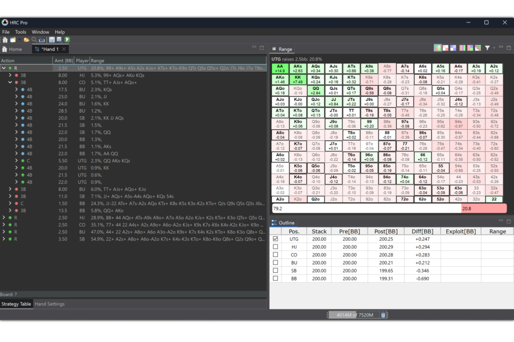 Holdem Resources Calculator