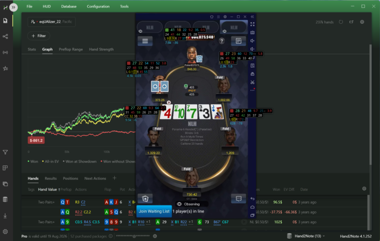 Hand2Note Review: A Poker Tracker with an Adaptive HUD and Smart Reports