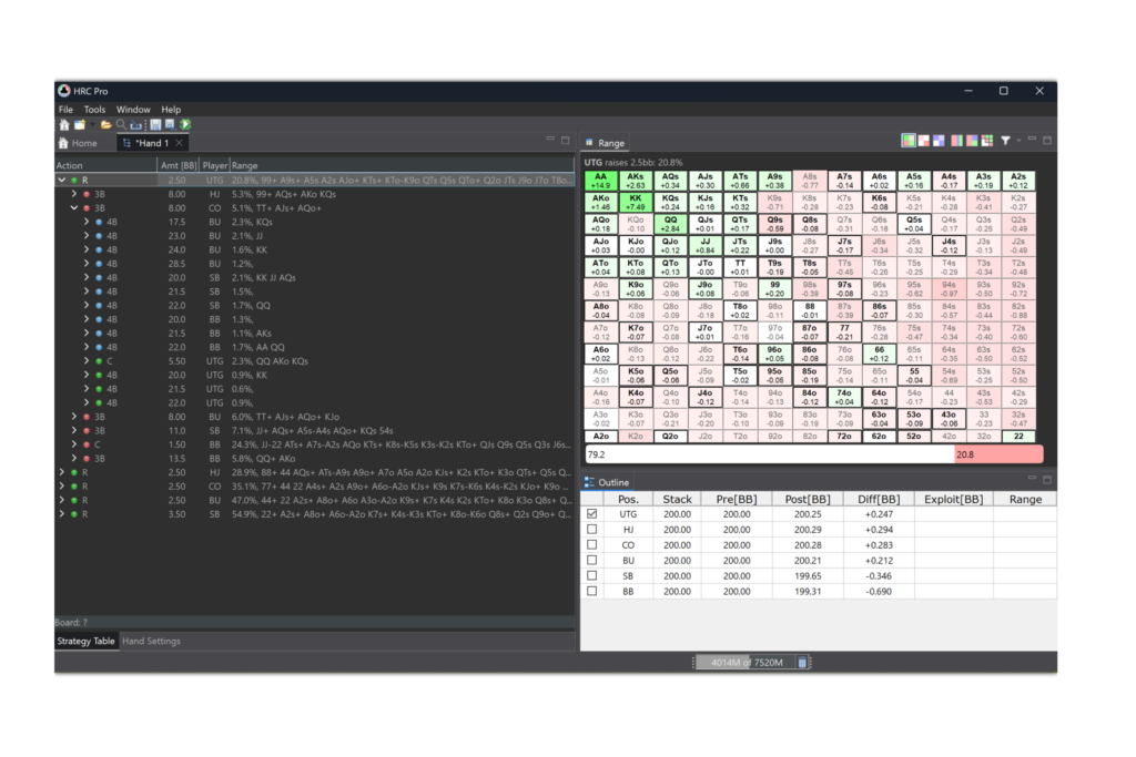 Holdem Resources Calculator: Feature Overview