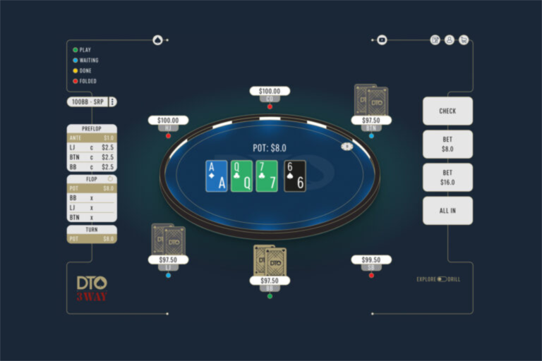 DTO Poker Review: Simplified GTO Strategy with a Training Bot