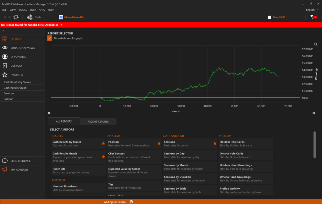 Holdem Manager 3 Review: A Poker Tracker with a Customizable HUD and Intuitive Situational Views