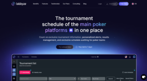 Lobbyze Review: MTT Schedules from All Poker Rooms in One Window