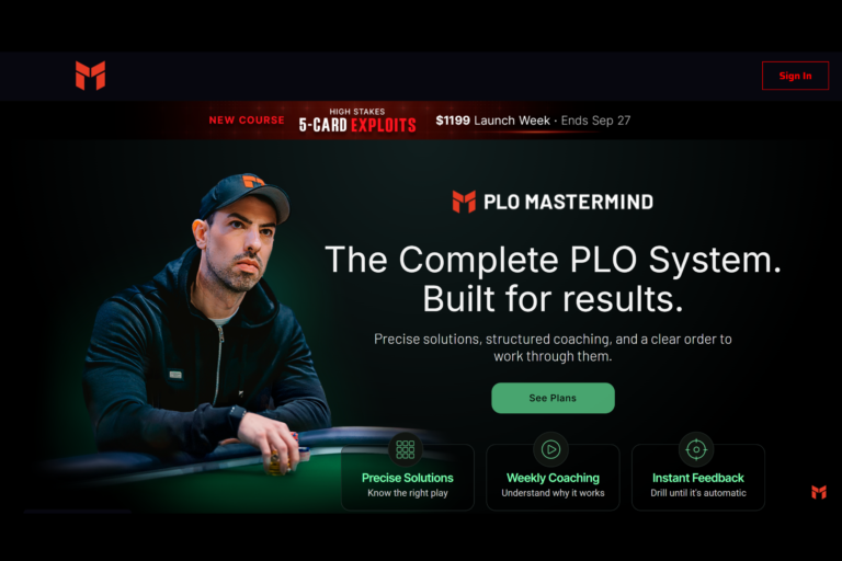 PLO Mastermind Review: Solver-Based Solutions and an Omaha Trainer
