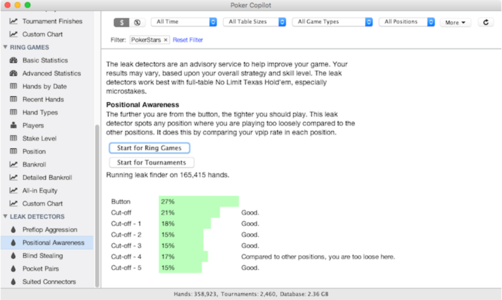 Poker Copilot Review: A Tracker With a HUD and Leak Detectors for Mac and Windows