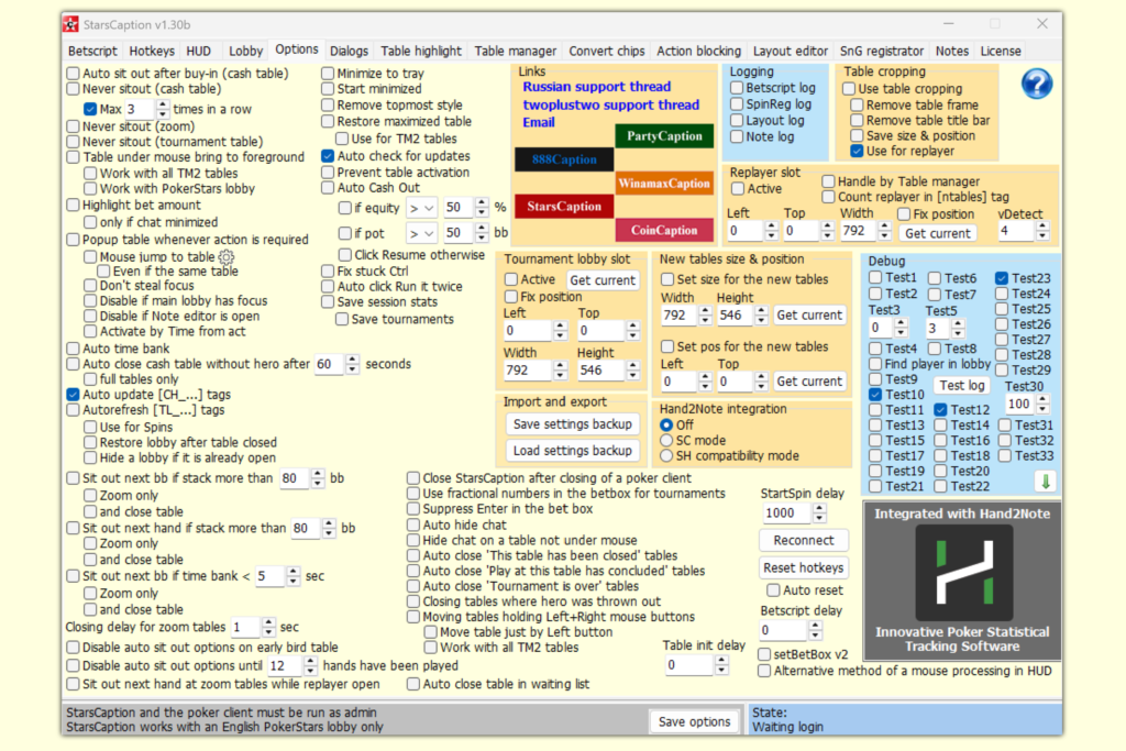 StarsCaption Review: How to Automate Routine Tasks at the PokerStars Tables