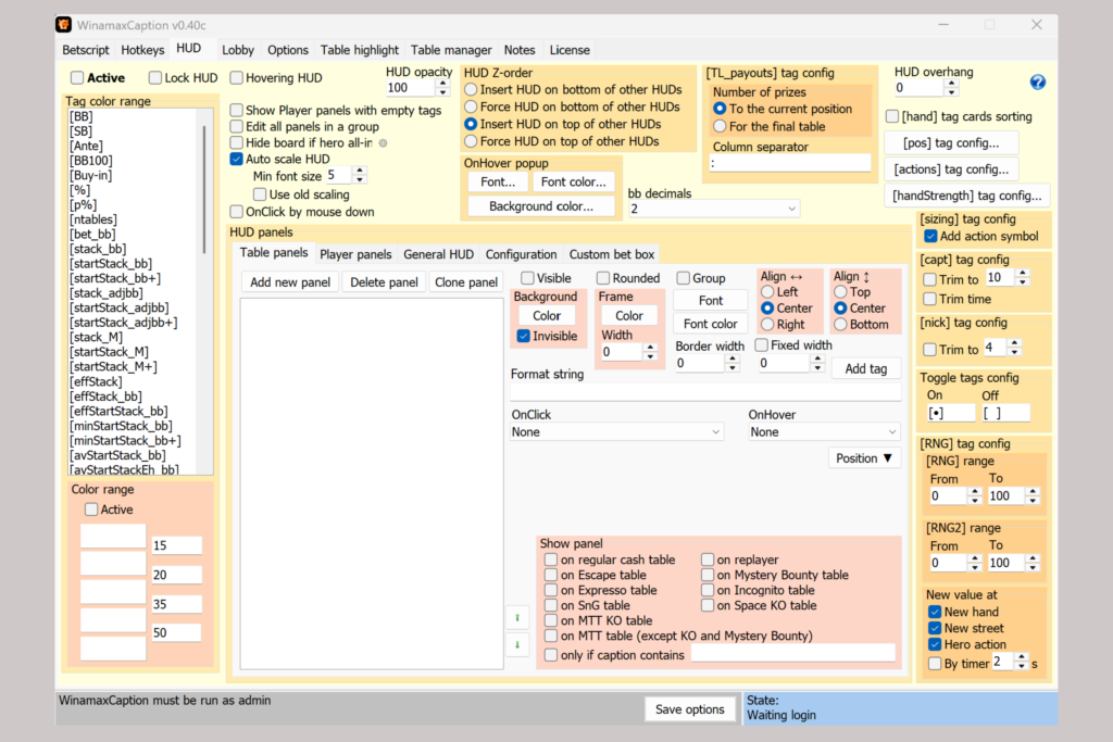 WinamaxCaption Review: Hotkeys, HUD, and Table Highlighting for Multi-Tabling on Winamax