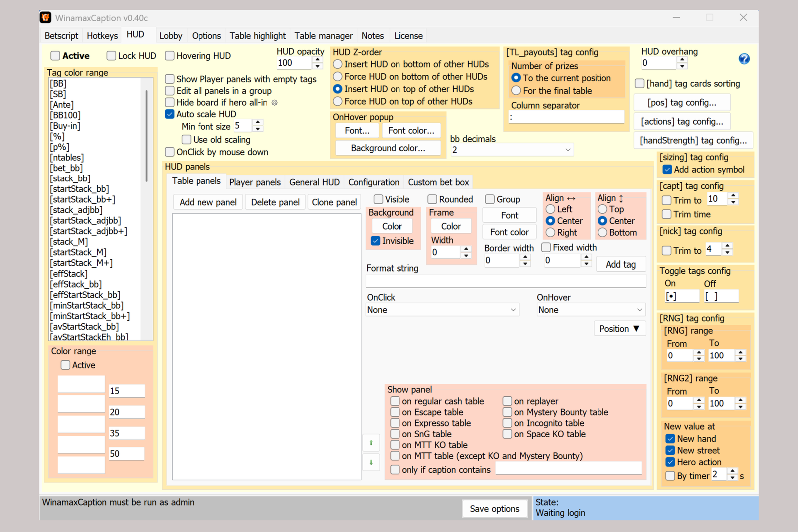 WinamaxCaption Review: Hotkeys, HUD, and Table Highlighting for Multi-Tabling on Winamax
