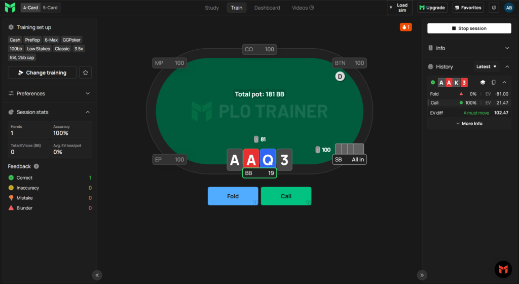 PLO Mastermind