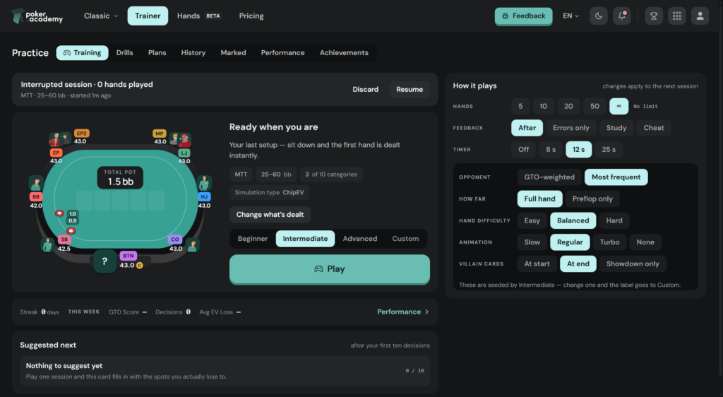 Poker Academy