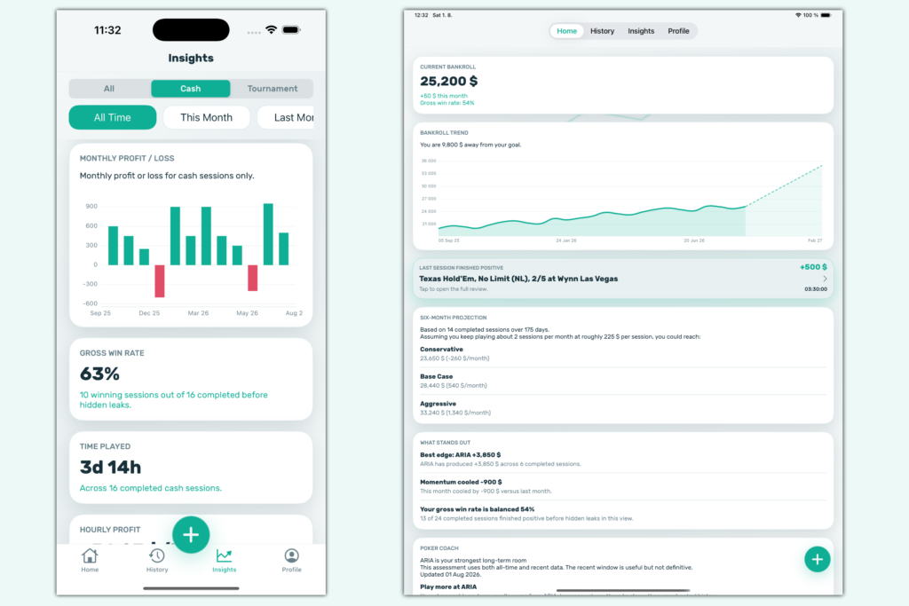 Poker Stack Review: Accurate Bankroll Tracking on iPhone and iPad